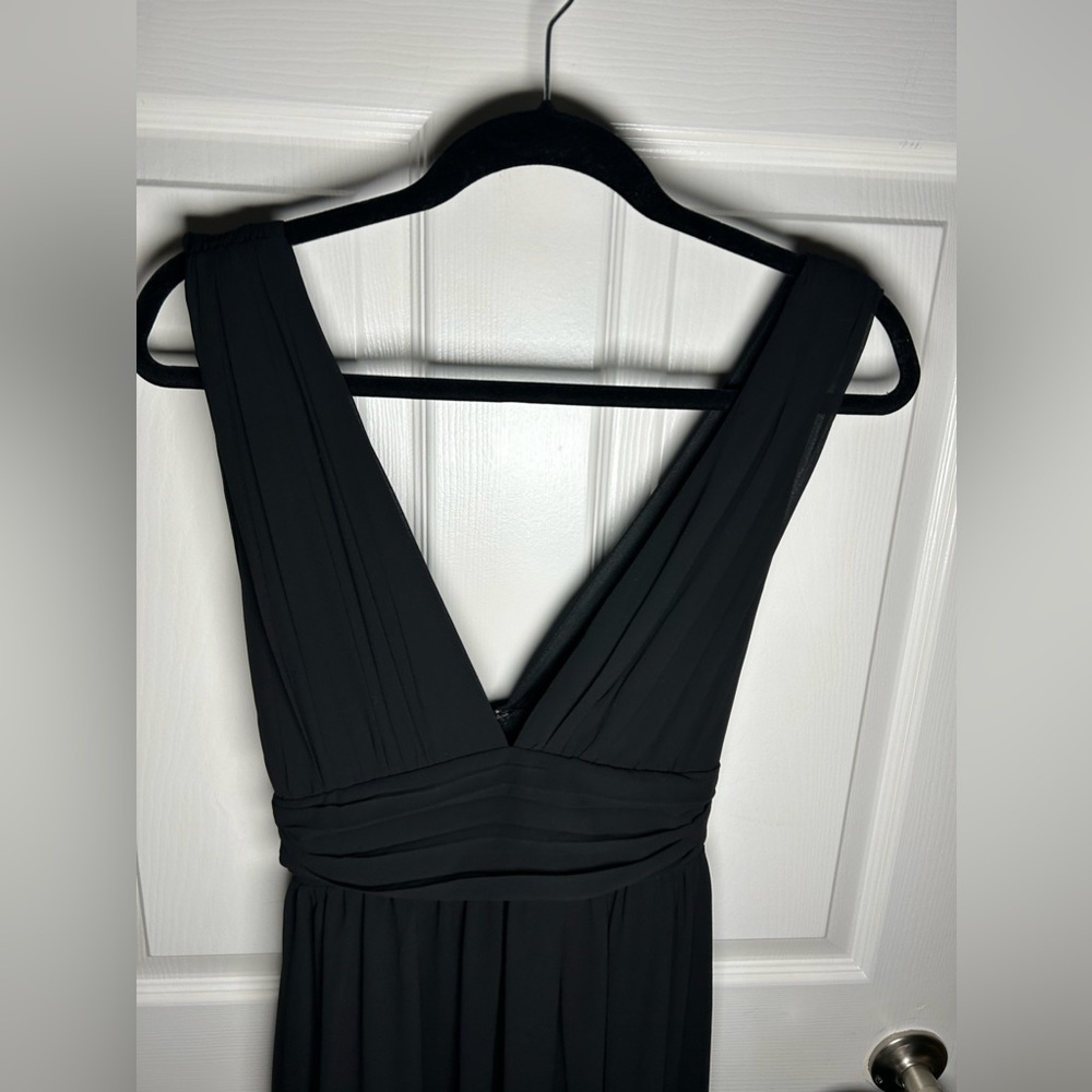 Lulus Heavenly Hues Black Maxi Dress Size Small NEW NWT - Picture 12 of 15